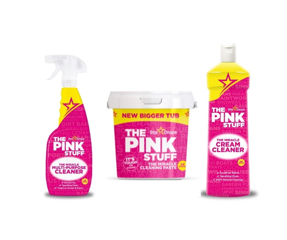 Stardrops - The Pink Stuff - The Miracle Multi-Purpose Cleaning Spray 750ml  3-Pack Bundle (3 Multi-Purpose Spray)