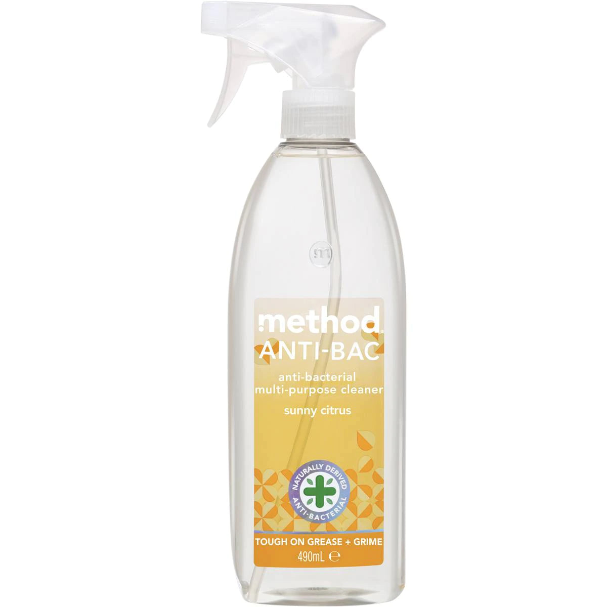 Method Antibac Multipurpose Cleaner Sunny Citrus 490ml Homeporium